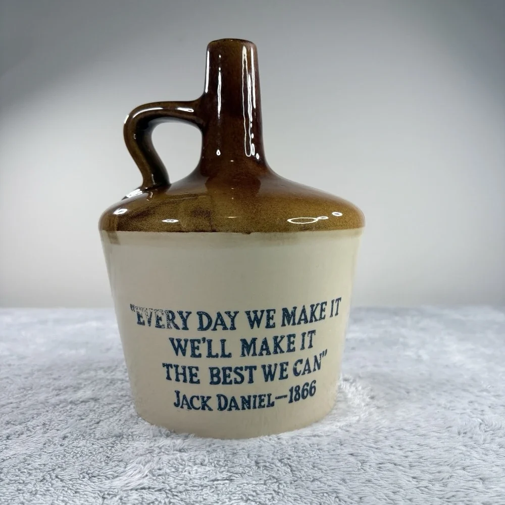 Vintage Jack Daniels Old No. 7 Stoneware Whiskey Jug Tennessee Whiskey‎ 10